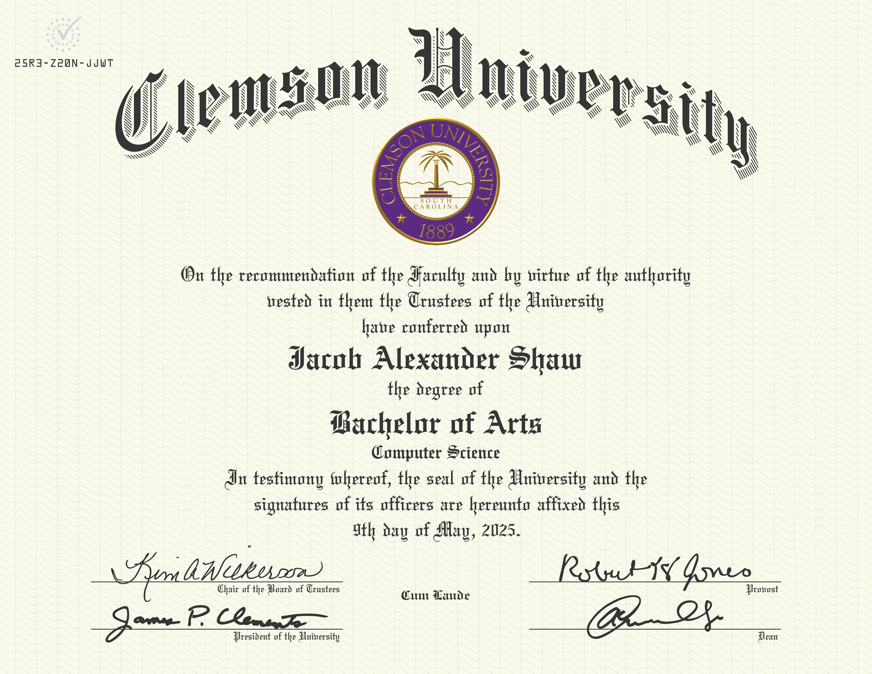 Computer science diploma